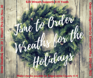 Cover photo for Holiday Wreath Orders
