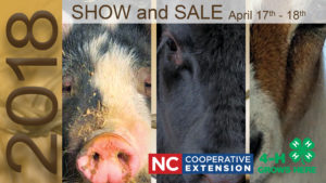 4-H Livestock Show and Sale flyer image