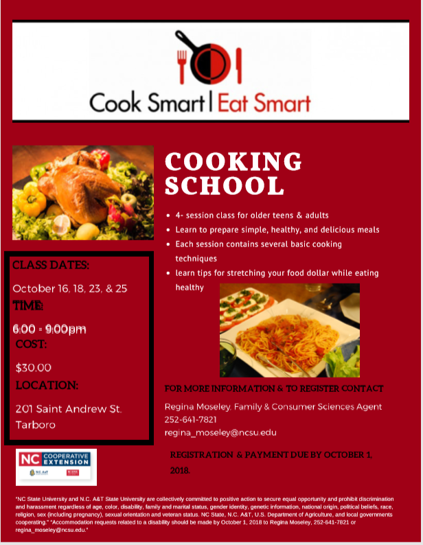 Cook Smart, Eat Smart flyer image