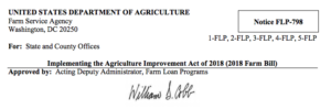 Cover photo for Industrial Hemp: FSA Reminds County Offices No Loans on Hemp for 2019 Season