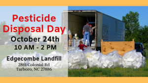 Cover photo for Edgecombe Pesticide Disposal Day