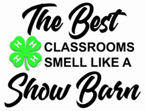 The best classrooms smell like a show barn