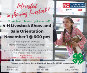 Interested in showing livestock?