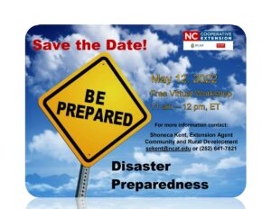Cover photo for Be Prepared: Disaster Preparedness