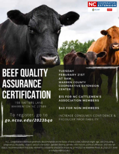 Cover photo for Beef Quality Assurance Certification