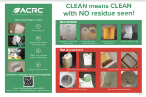 Cover photo for Proper Pesticide Container Recycling