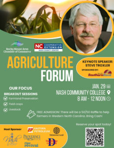 Cover photo for 2025 Rocky Mount Agriculture Forum