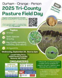Cover photo for Tri-County Livestock and Pasture Management Field Day