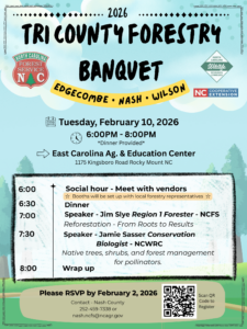 Forestry Banquet flyer